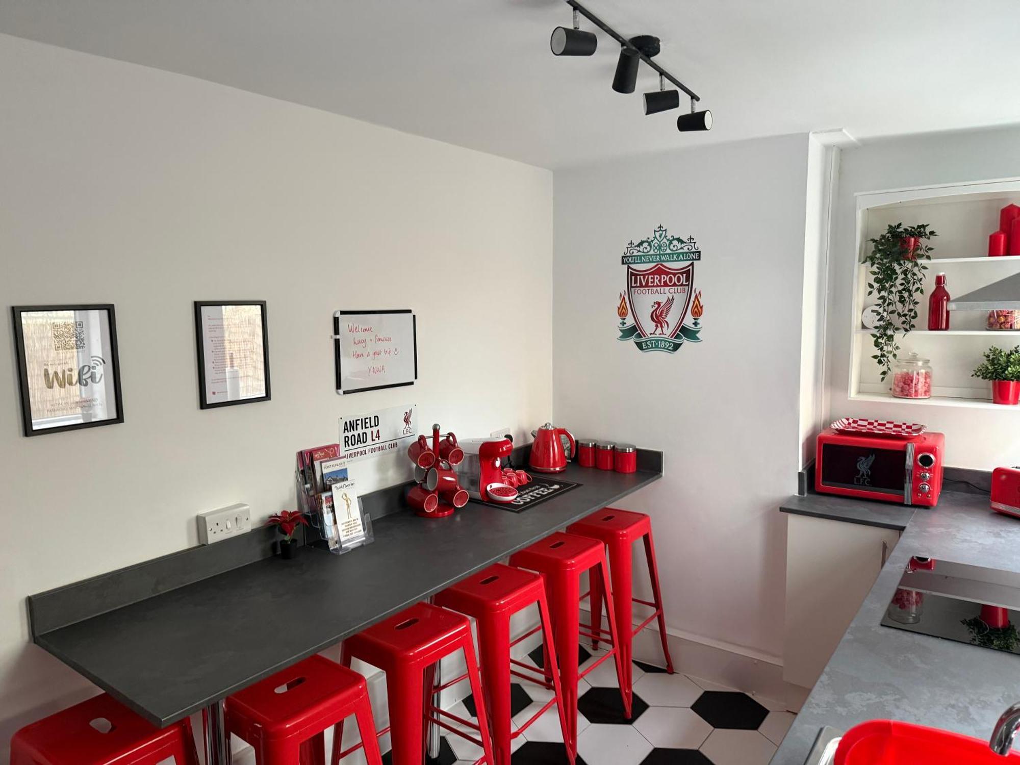 Anfield Abode - Entire Lfc Themed House Villa Liverpool Ngoại thất bức ảnh