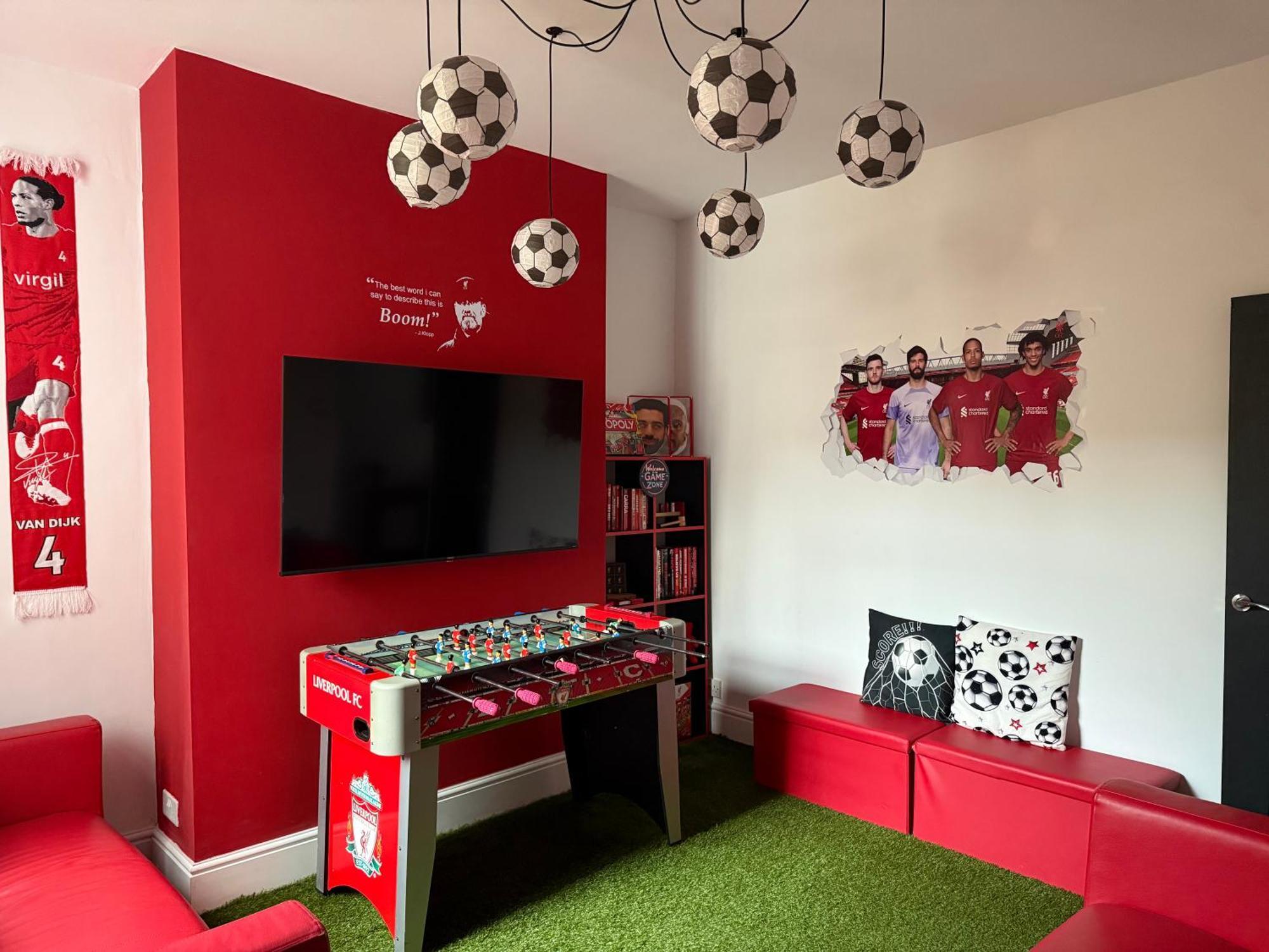 Anfield Abode - Entire Lfc Themed House Villa Liverpool Ngoại thất bức ảnh