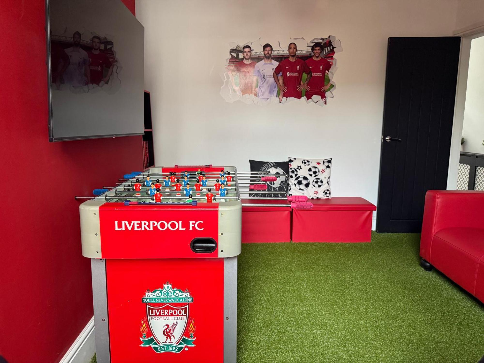 Anfield Abode - Entire Lfc Themed House Villa Liverpool Ngoại thất bức ảnh