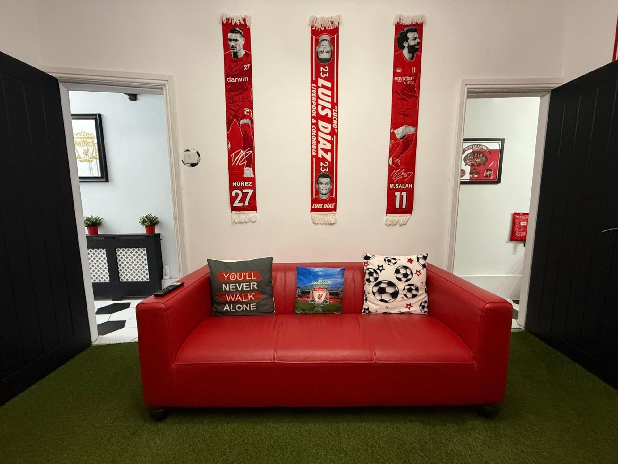 Anfield Abode - Entire Lfc Themed House Villa Liverpool Ngoại thất bức ảnh