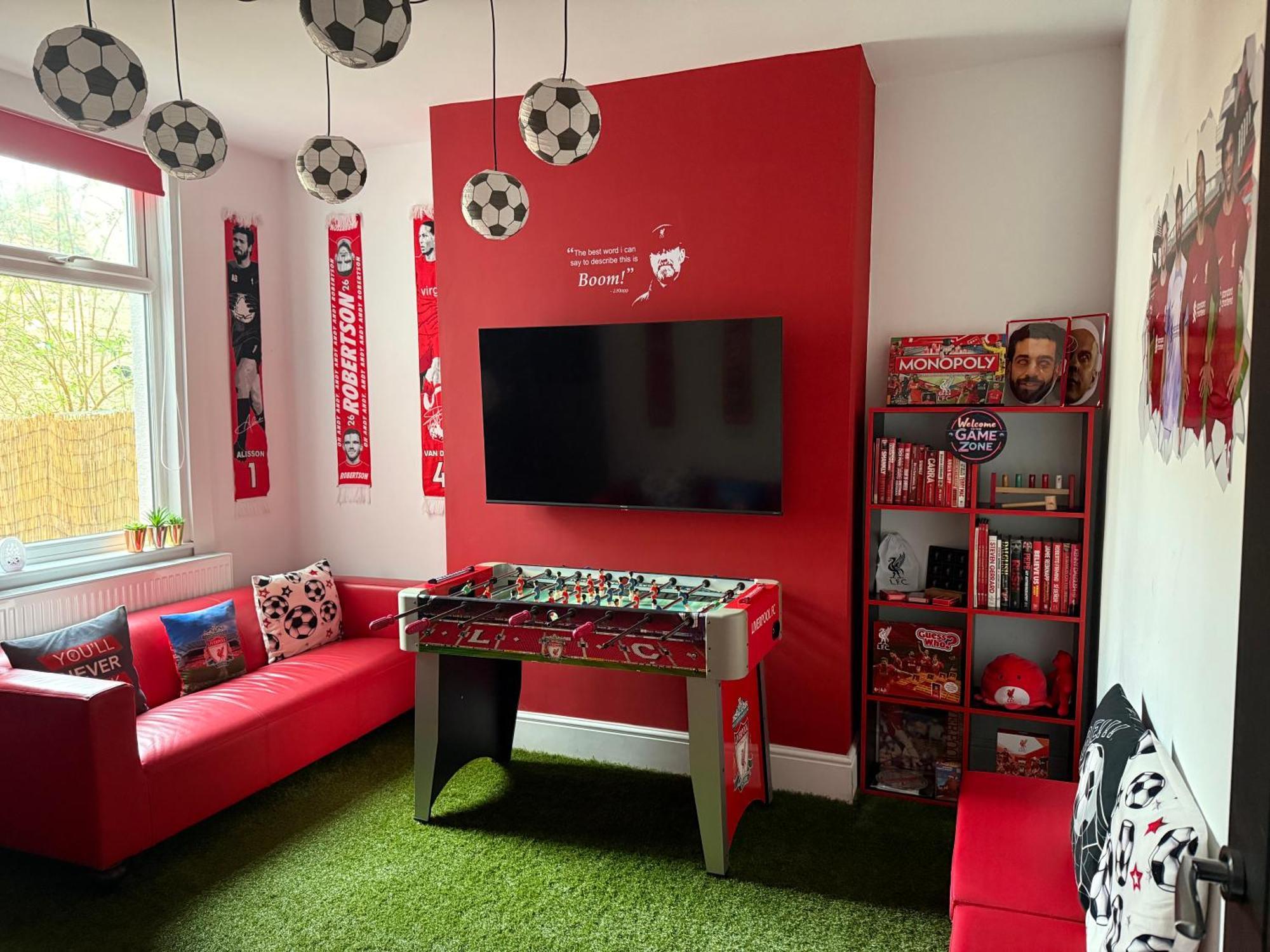 Anfield Abode - Entire Lfc Themed House Villa Liverpool Ngoại thất bức ảnh